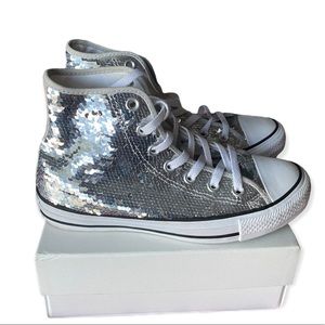 Sequin Converse Shoes 